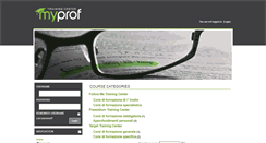 Desktop Screenshot of myprof.praesidium.it